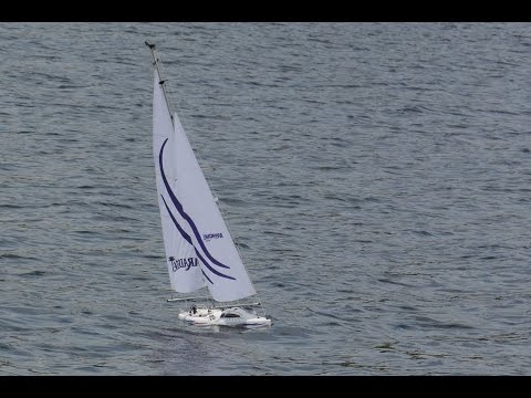 Aquacraft Paradise FPR Sailboat RTR - flot stor sejlbåd