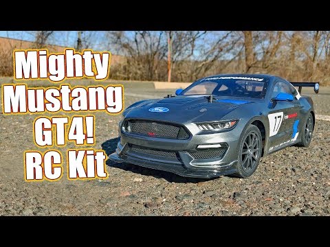 Tamiya Ford Mustang GT4 (TT-02) Fjernstyret bil Kit Uden ESC
