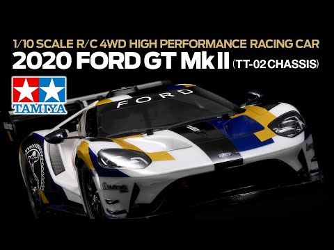 Tamiya 1/10 R/C 2020 Ford GT Mk II (TT-02)