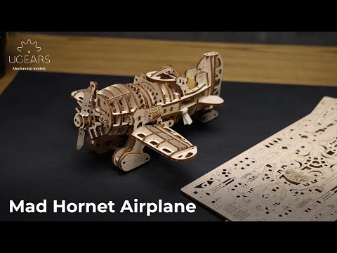 Ugears Mad Hornet Airplane