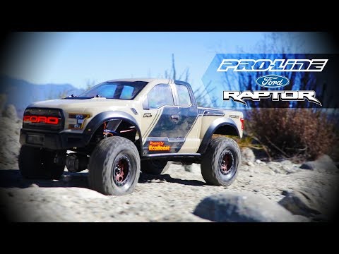2017 Ford F-150 Raptor Clr Body 12.3 WB Crawlers