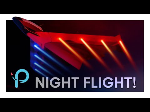 PowerUp 4.0 Night Flight Kit - LED-lys til papirfly