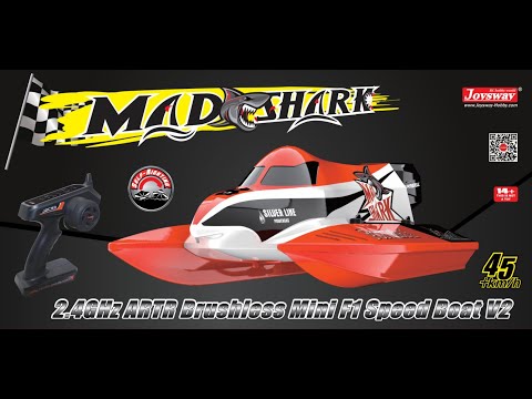 Joysway Super Mono X V2 Brushless Electric ABS 420mm 2.4G RTR Boat