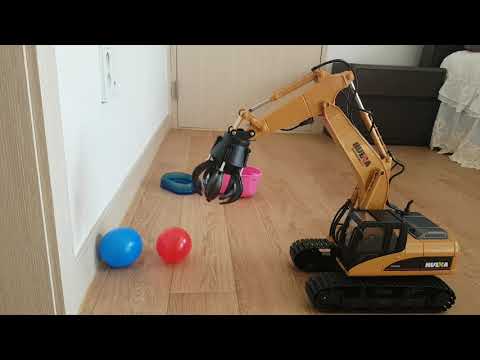 Fjernstyret polygrabber klo - 16 funktioner inkl. lys og lyd