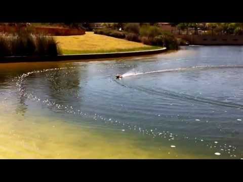 Joysway Warrior V3 - fed fjernstyret båd - Tilbud