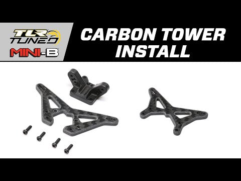 Carbon Front Shock Tower: Mini-B, BL