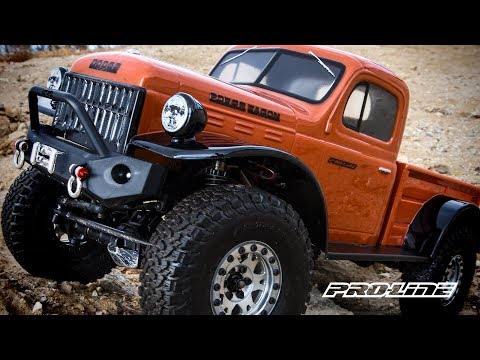 1946 Dodge Power Wagon Clear Body: 12.3 WB Crawler