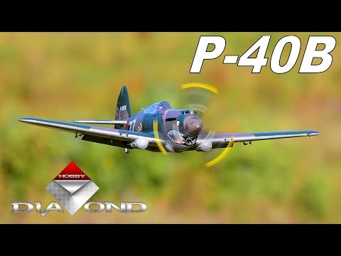 1/11 Plane 980mm P-40B Flying Tiger PNP kit