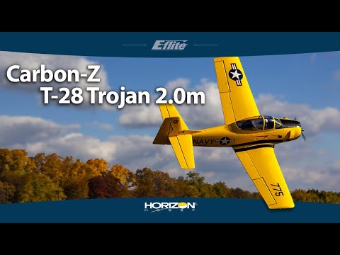 Carbon-Z T-28 Trojan 2.0m with Smart BNF Basic-