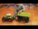 Claas Axion 870 traktor med cargo trailer - 1 meter i længde!