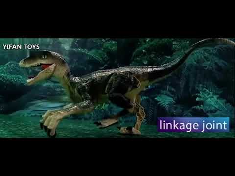Fjernstyret 1/2 meter Dinosaurs Velociraptor!