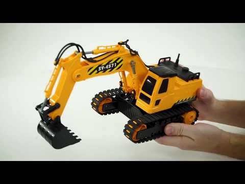 Fin Fjernstyret Gravemaskine