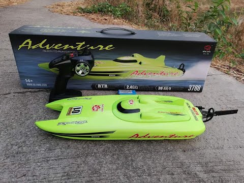 Adventure RTR fjernstyret hurtig katamaran