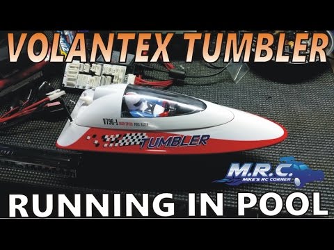 Demo - Volantex V796-1 Tumbler – Mini fjernstyret racerbåd RTR