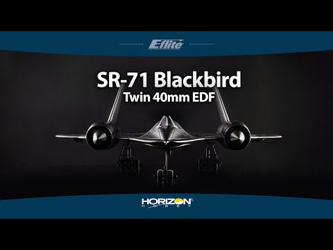 SR-71 Blackbird 40mm Twin EDF BNF Basic