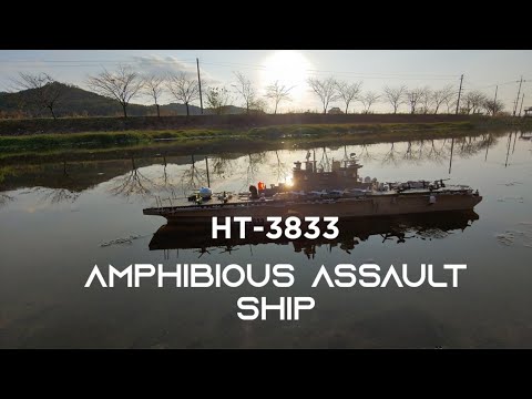 DEMO USS Wasp - stort fjernstyret helikopter hangarskib