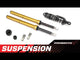 Shock Cap Set, Aluminum, Black: PM-MX/SM