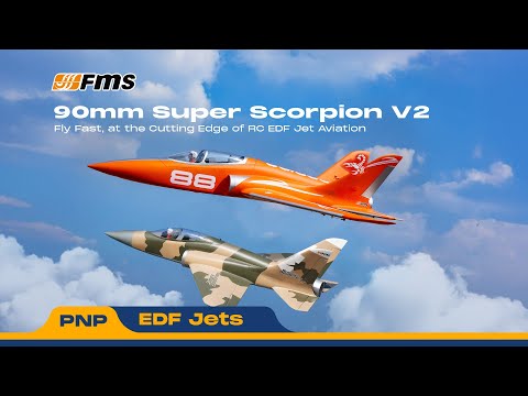 1/12 jet 90mm EDF 6S Super Scorpion V2 PNP kit - Camo