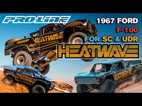 Pre-Cut 1967 Ford F-100 (Black) Body for SC