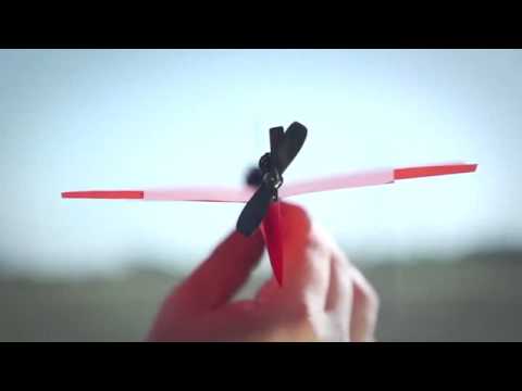 Fjernstyret papirflyver - PowerUp 3.0 - Til Android