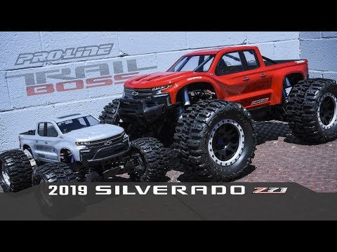 Pre-Cut 2019 Chevy Silverado Z71 Clear Body X-MAXX