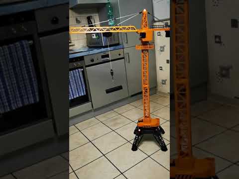 Høj fjernstyret tårnkran 1,2 meter! Huina 1585