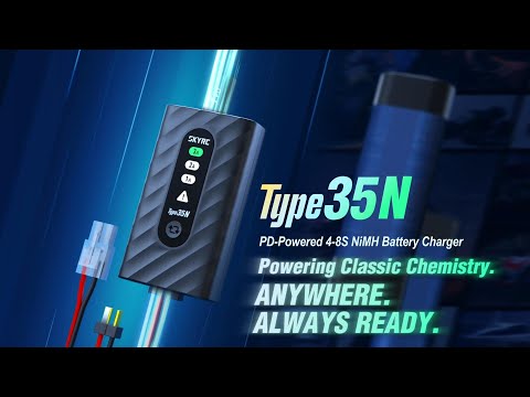 Type35N PD-Powered 4-8S NiMH Battery Charger with T plug