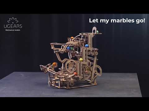 Ugears Marble Run Tiered Hoist (Marble - 3)