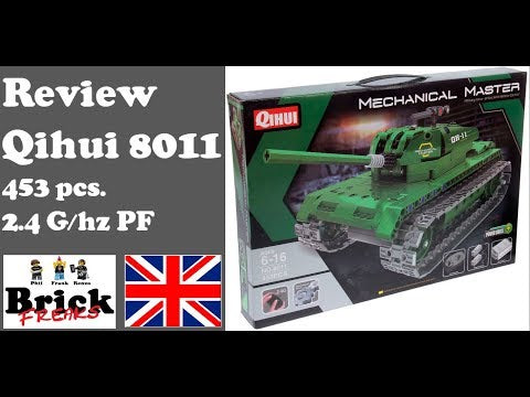 Tech Brick R/C Tank 2-in-1 – Byg, leg og kør!