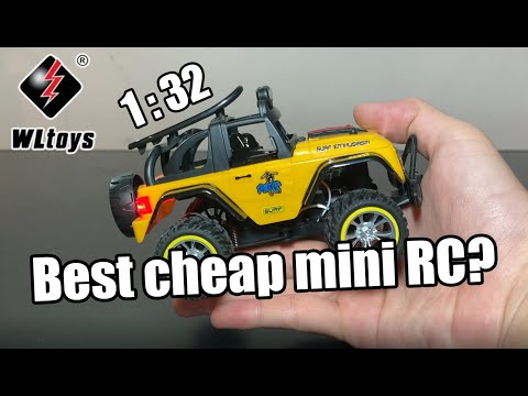 Sjov lille mini fjernstyret bil med lyd og turboknap