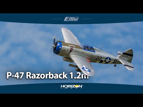 P-47 Razorback 1.2m BNF Basic-