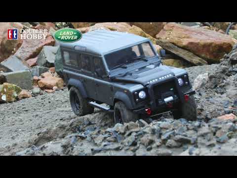 Land Rover Defender D110 4WD - 5-dørs højt detaljeret 1:8 crawler