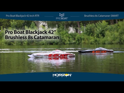 Blackjack 42-inch Brushless 8S Cat,BLK/ORG:RTR