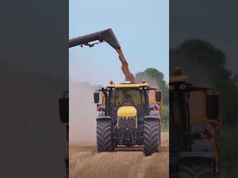 Fjernstyret JCB FASTRAC 4220 Traktor med styrbart tiplad - Lys og lyd!