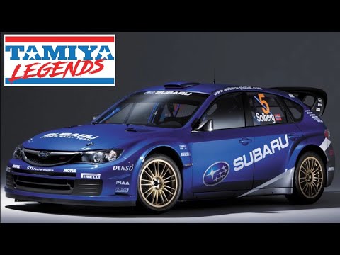 Tamiya - Subaru impreza wrc 2008 - TT-01