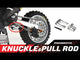 Aluminum Knuckle & Pull Rod, Silver: PM-MX/SM