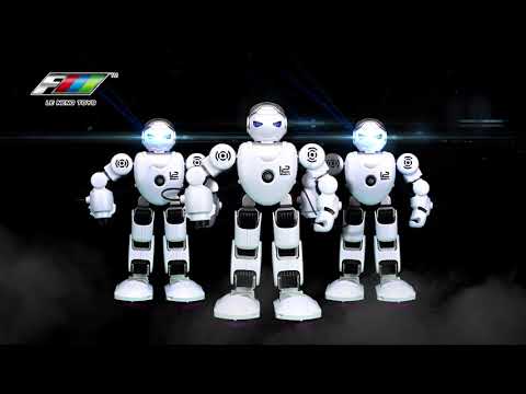 Robot K1 - fuldt fjernstyret robot med skud, tale, musik, dans