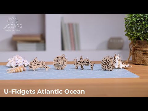 Ugears U-Fidget Atlantic Ocean