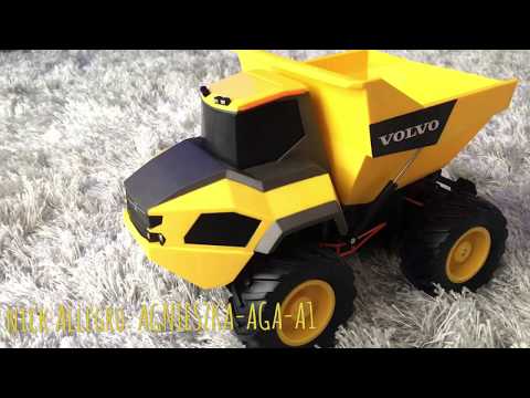 Volvo Rock Hauler - Fjernstyret Ladvogn