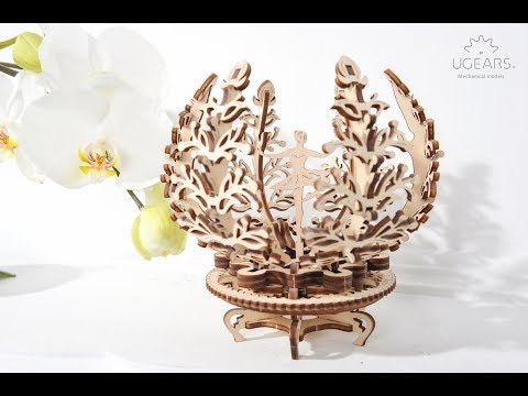 Ugears Mechanical Flower