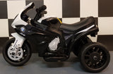 Electric mini BMW S1000RR children's motorcycle / children's trike 6 volts black