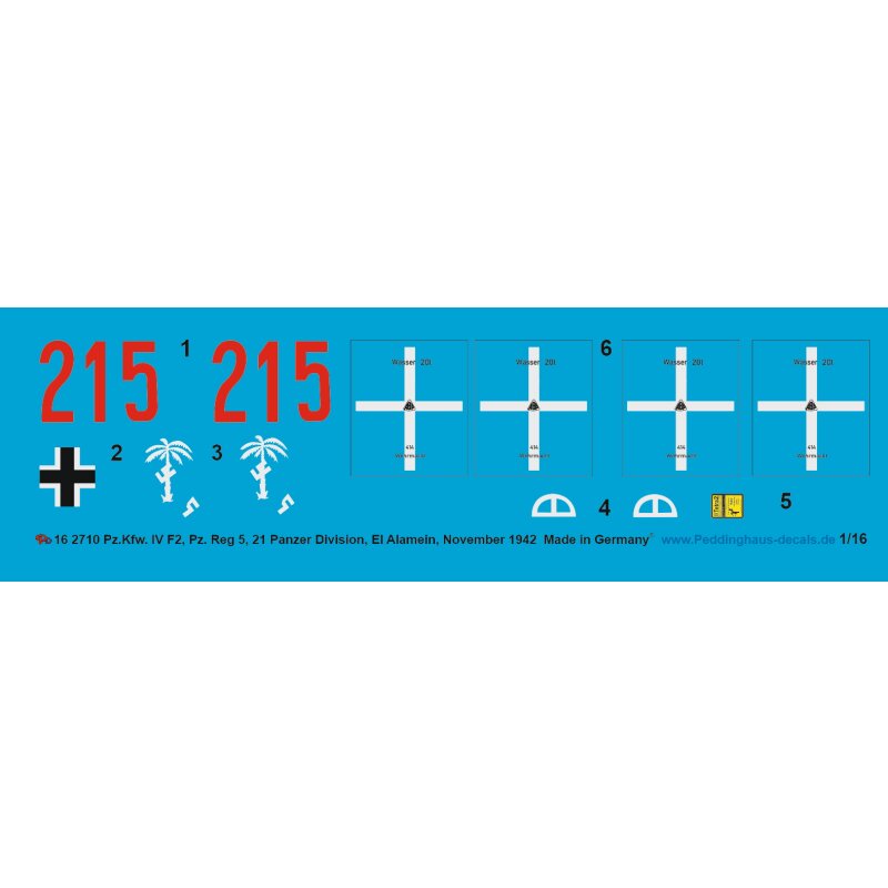 Pz. Kfw. IV Ausf. F2, Pz. Reg. 5, 21. Pz. Div. El Alamein, November 1942
