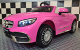 Elektrisk børnebil Mercedes Maybach S650 pink 12 volt