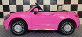 Elektrisk børnebil Mercedes Maybach S650 pink 12 volt