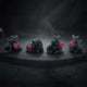 Midnight Treasures Mini Dragon Figurine Set of 4