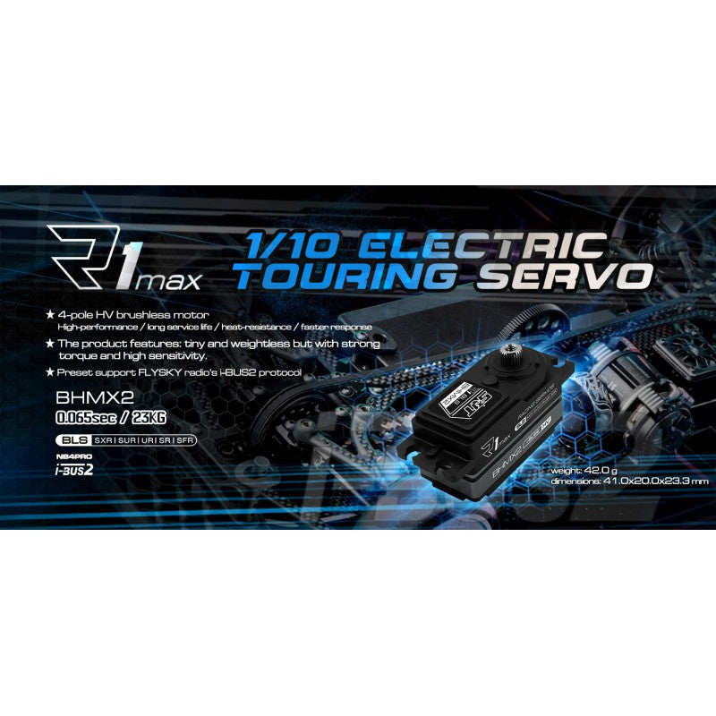 Servo BHMX2 Brushless HV i-BUS2 23.0kg/0.65sec @8,4V (80mm wire)