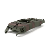 Sherman M4A3 76mm upper hull painted