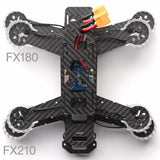 DISC.. FX180 FPV carbon frame kit 180mm with Leds & power hub