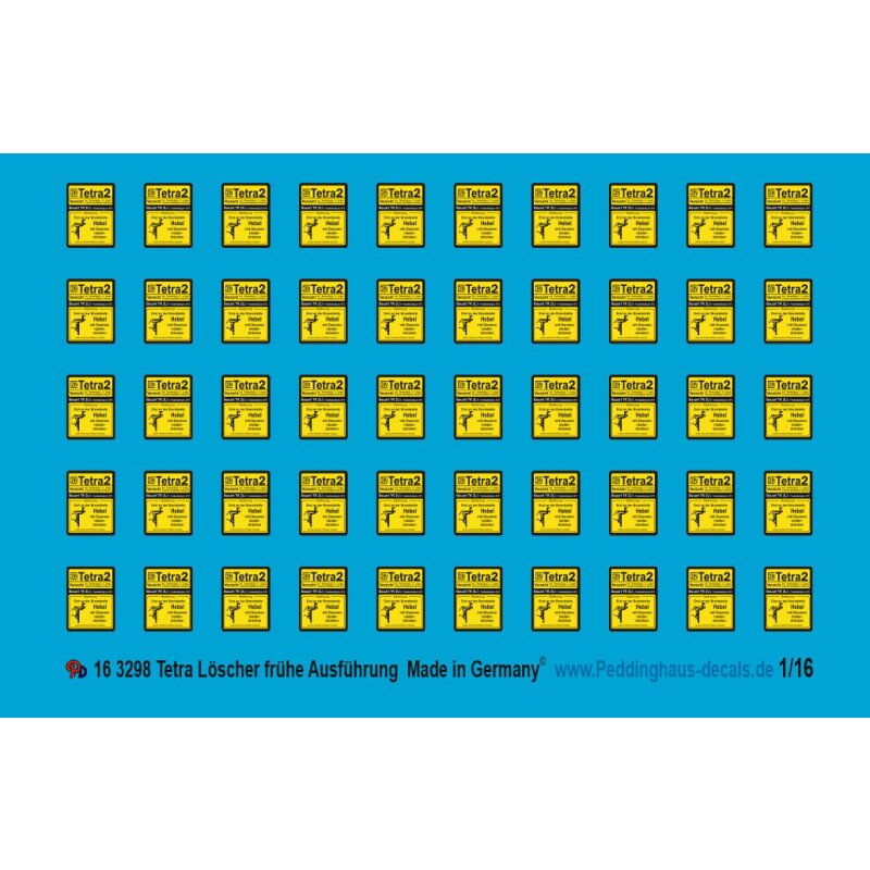 Tetra Löscher späte Ausführung