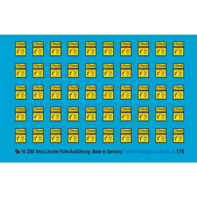 Tetra Löscher späte Ausführung
